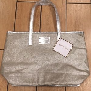 Michael Kors Silver Tote